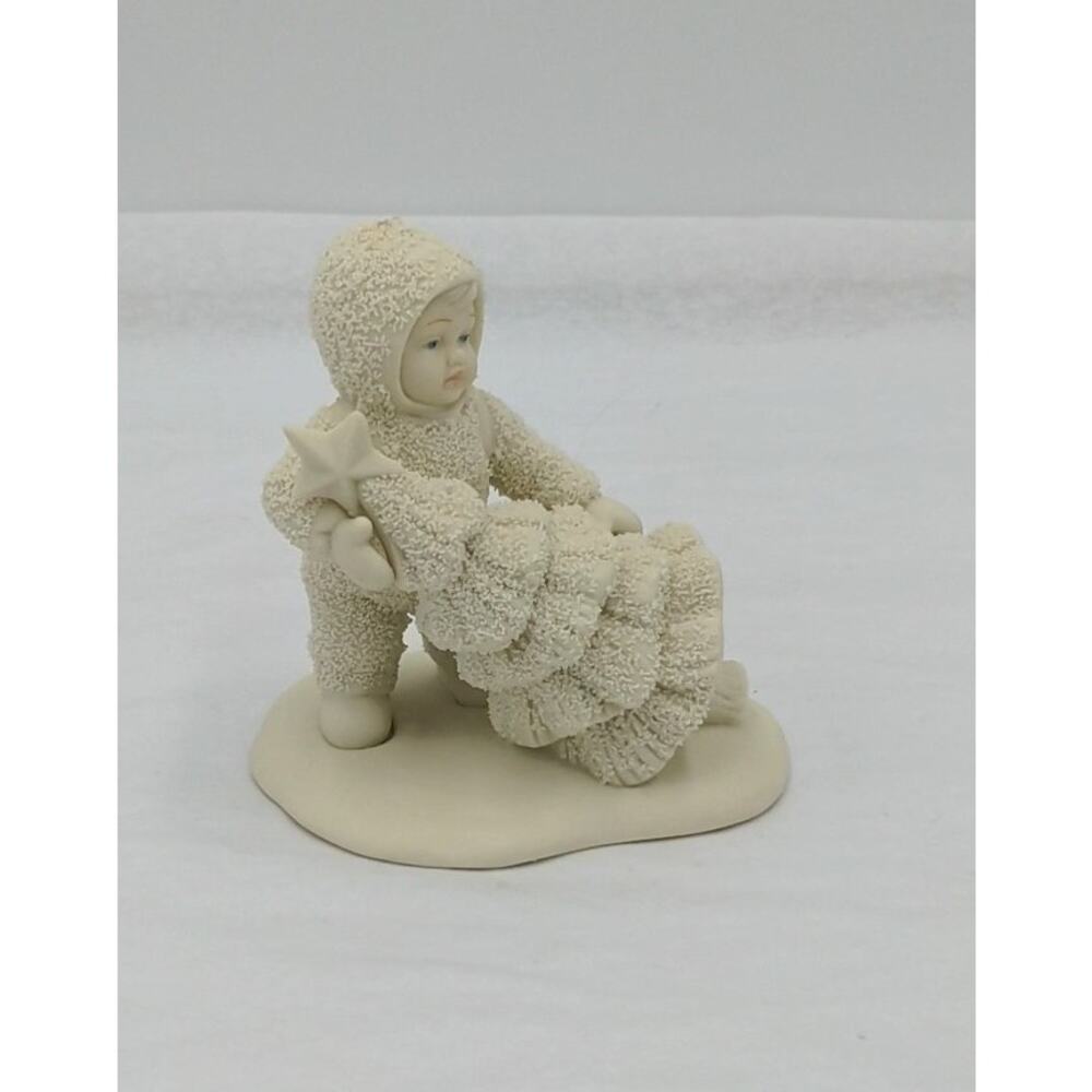 Snowbabies Depart 56 Retired Carrying A Christmas Tree I'll Put Up The Tree!